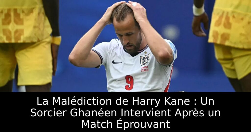 La Malédiction de Harry Kane : Un Sorcier Ghanéen Intervient Après un Match Éprouvant