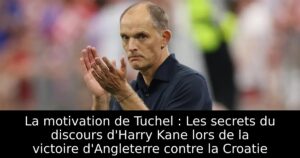 La motivation de Tuchel : Les secrets du discours d&rsquo;Harry Kane lors de la victoire d&rsquo;Angleterre contre la Croatie