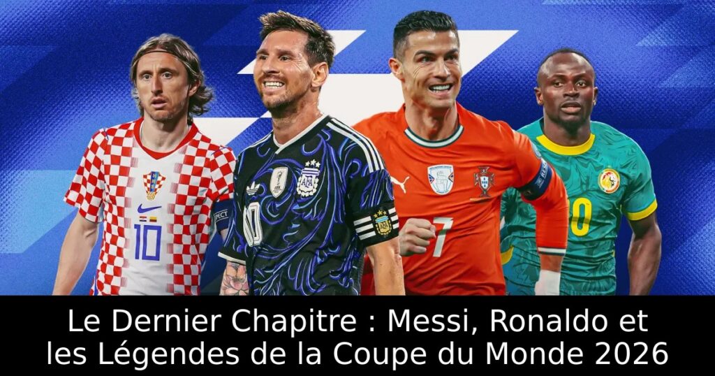 Le Dernier Chapitre : Messi, Ronaldo et les Légendes de la Coupe du Monde 2026