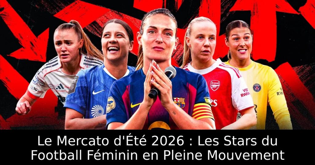 Le Mercato d&rsquo;Été 2026 : Les Stars du Football Féminin en Pleine Mouvement