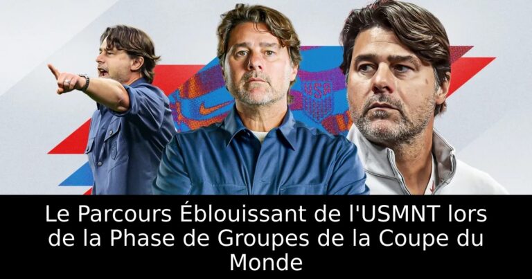 Le Parcours Éblouissant de l'USMNT lors de la Phase de Groupes de la Coupe du Monde