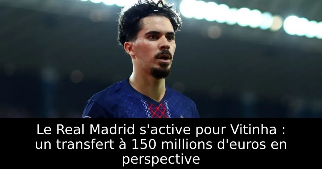 Le Real Madrid s&rsquo;active pour Vitinha : un transfert à 150 millions d&rsquo;euros en perspective