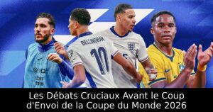 Les Débats Cruciaux Avant le Coup d&rsquo;Envoi de la Coupe du Monde 2026