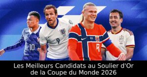 Les Meilleurs Candidats au Soulier d&rsquo;Or de la Coupe du Monde 2026