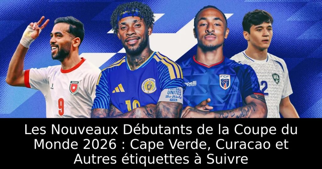 Les Nouveaux Débutants de la Coupe du Monde 2026 : Cape Verde, Curacao et Autres étiquettes à Suivre