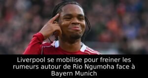 Liverpool se mobilise pour freiner les rumeurs autour de Rio Ngumoha face à Bayern Munich