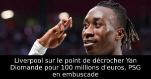 Liverpool sur le point de décrocher Yan Diomande pour 100 millions d&rsquo;euros, PSG en embuscade