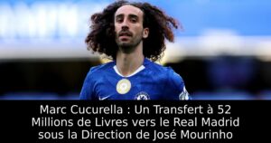 Marc Cucurella : Un Transfert à 52 Millions de Livres vers le Real Madrid sous la Direction de José Mourinho