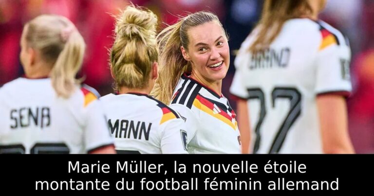 Marie Müller, la nouvelle étoile montante du football féminin allemand