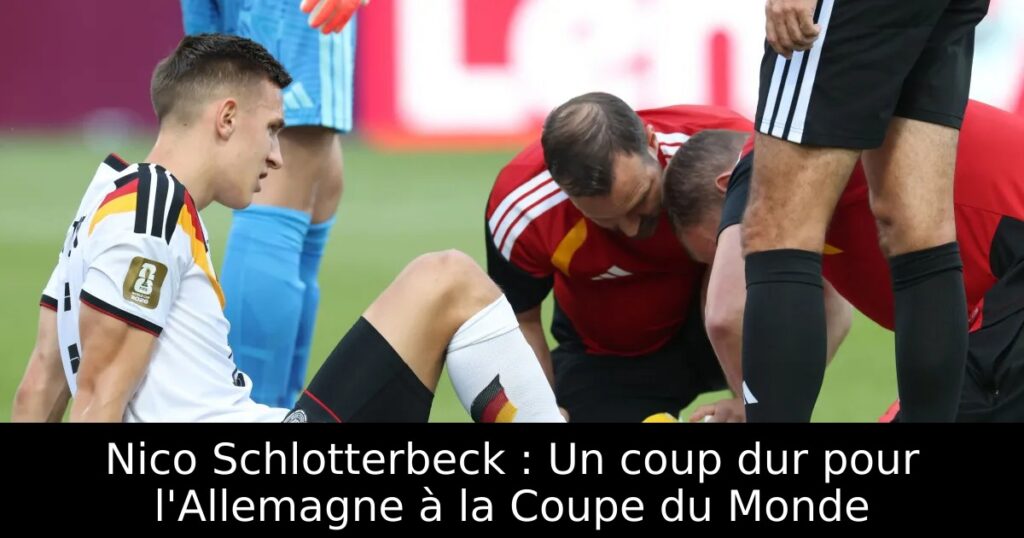 Nico Schlotterbeck : Un coup dur pour l&rsquo;Allemagne à la Coupe du Monde