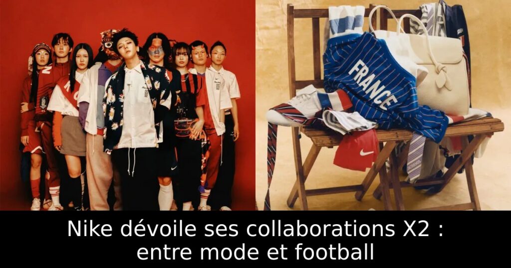 Nike dévoile ses collaborations X2 : entre mode et football
