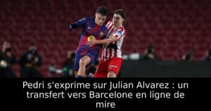 Pedri s&rsquo;exprime sur Julian Alvarez : un transfert vers Barcelone en ligne de mire