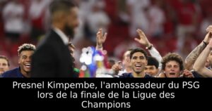 Presnel Kimpembe, l&rsquo;ambassadeur du PSG lors de la finale de la Ligue des Champions