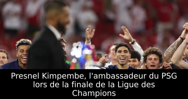 Presnel Kimpembe, l'ambassadeur du PSG lors de la finale de la Ligue des Champions