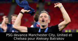 PSG devance Manchester City, United et Chelsea pour Aleksey Batrakov