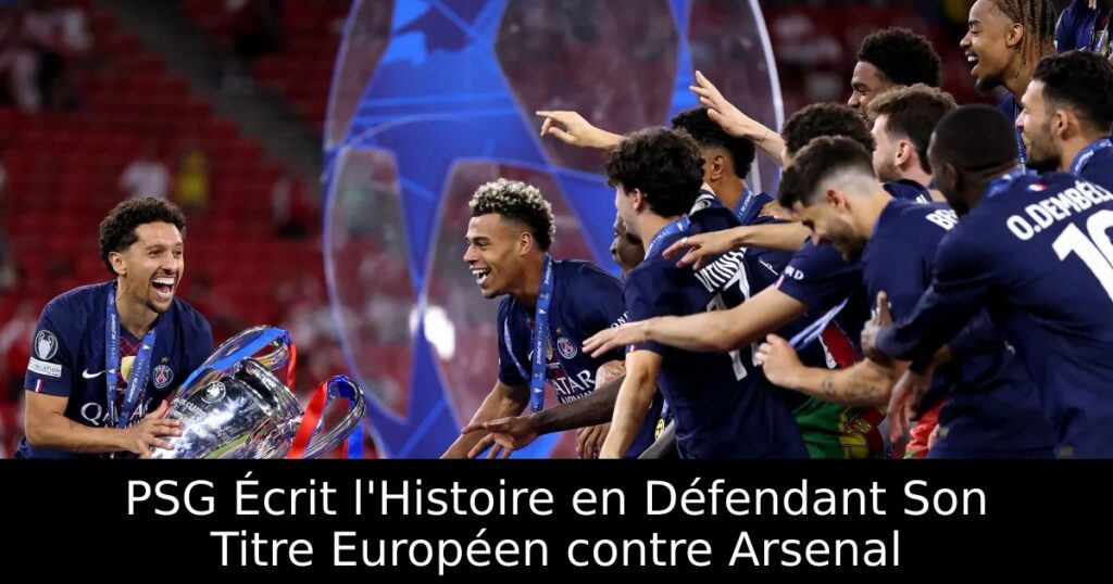 PSG Écrit l&rsquo;Histoire en Défendant Son Titre Européen contre Arsenal