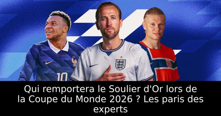 Qui remportera le Soulier d'Or lors de la Coupe du Monde 2026 ? Les paris des experts
