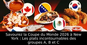 Savourez la Coupe du Monde 2026 à New York : Les plats incontournables des groupes A, B et C