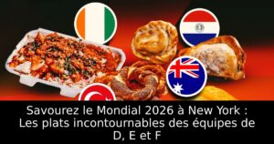 Savourez le Mondial 2026 à New York : Les plats incontournables des équipes de D, E et F