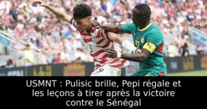 USMNT : Pulisic brille, Pepi régale et les leçons à tirer après la victoire contre le Sénégal