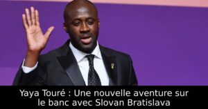 Yaya Touré : Une nouvelle aventure sur le banc avec Slovan Bratislava