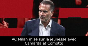 AC Milan mise sur la jeunesse avec Camarda et Comotto