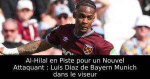 Al-Hilal en Piste pour un Nouvel Attaquant : Luis Diaz de Bayern Munich dans le viseur