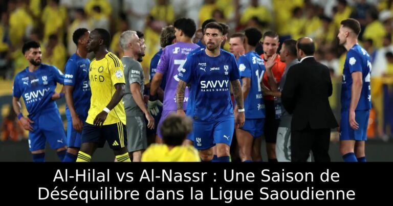 Al-Hilal vs Al-Nassr : Une Saison de Déséquilibre dans la Ligue Saoudienne