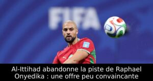 Al-Ittihad abandonne la piste de Raphael Onyedika : une offre peu convaincante