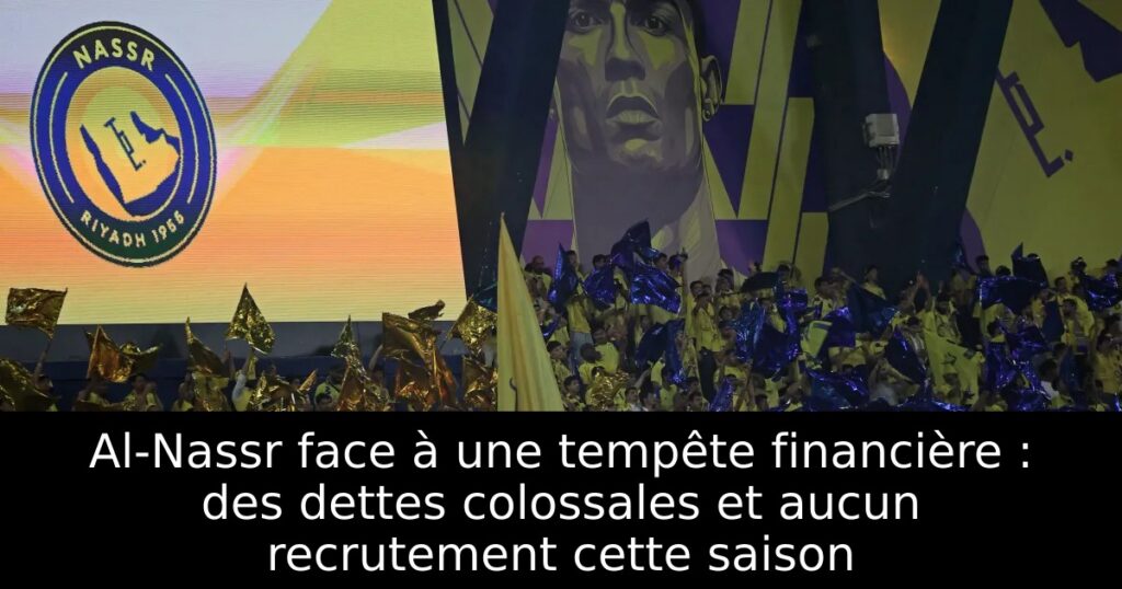 Al-Nassr face à une tempête financière : des dettes colossales et aucun recrutement cette saison