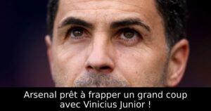 Arsenal prêt à frapper un grand coup avec Vinicius Junior !