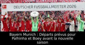 Bayern Munich : Départs prévus pour Palhinha et Boey avant la nouvelle saison