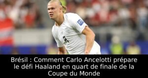 Brésil : Comment Carlo Ancelotti prépare le défi Haaland en quart de finale de la Coupe du Monde