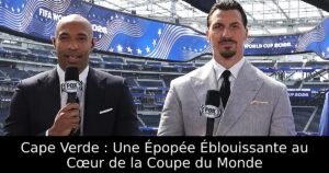 Cape Verde : Une Épopée Éblouissante au Cœur de la Coupe du Monde