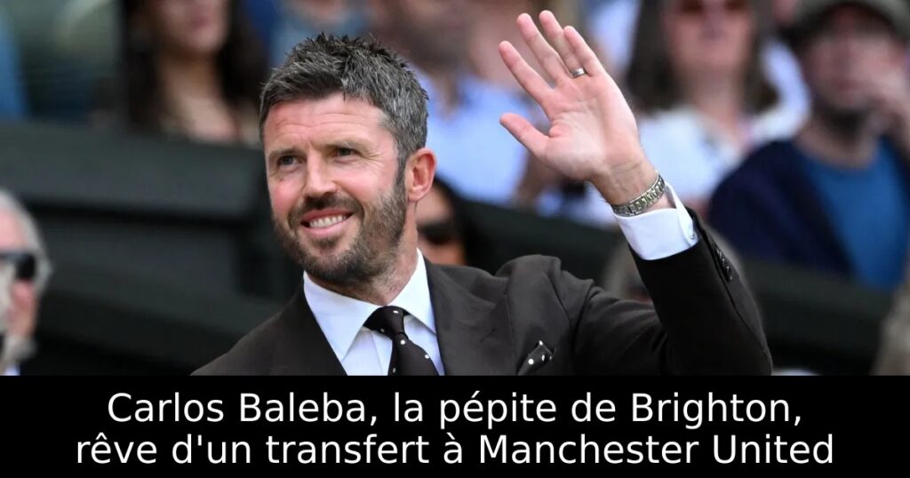 Carlos Baleba, la pépite de Brighton, rêve d&rsquo;un transfert à Manchester United