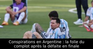Conspirations en Argentine : la folie du complot après la défaite en finale