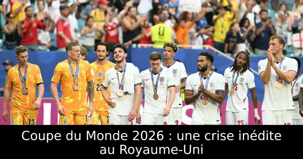 Coupe du Monde 2026 : une crise inédite au Royaume-Uni
