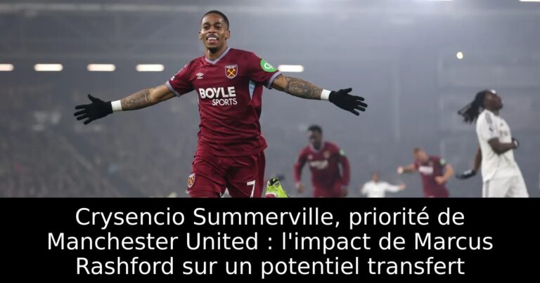 Crysencio Summerville, priorité de Manchester United : l'impact de Marcus Rashford sur un potentiel transfert