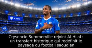 Crysencio Summerville rejoint Al-Hilal : un transfert historique qui redéfinit le paysage du football saoudien