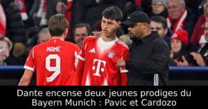 Dante encense deux jeunes prodiges du Bayern Munich : Pavic et Cardozo