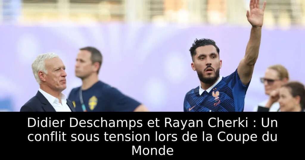 Didier Deschamps et Rayan Cherki : Un conflit sous tension lors de la Coupe du Monde