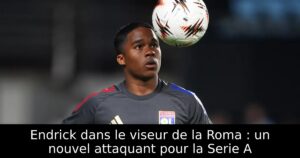 Endrick dans le viseur de la Roma : un nouvel attaquant pour la Serie A