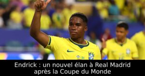 Endrick : un nouvel élan à Real Madrid après la Coupe du Monde