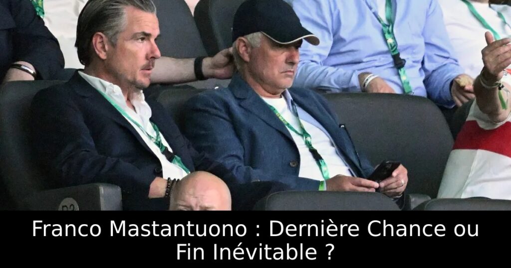 Franco Mastantuono : Dernière Chance ou Fin Inévitable ?