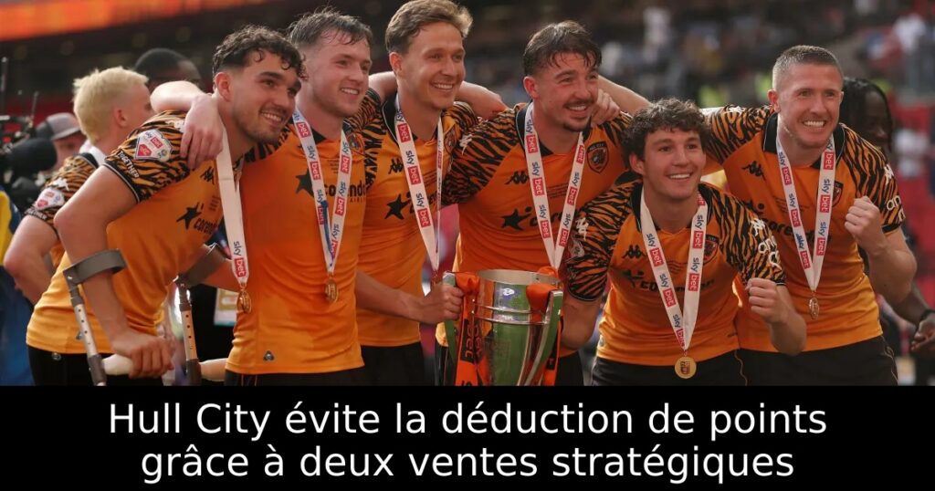 Hull City évite la déduction de points grâce à deux ventes stratégiques