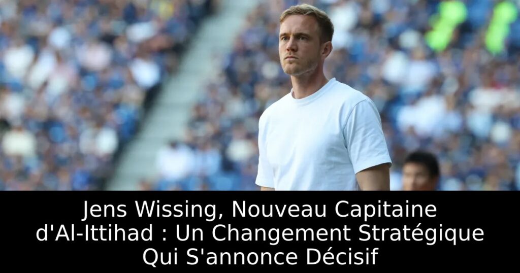 Jens Wissing, Nouveau Capitaine d&rsquo;Al-Ittihad : Un Changement Stratégique Qui S&rsquo;annonce Décisif