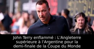 John Terry enflammé : L&rsquo;Angleterre supérieure à l&rsquo;Argentine pour la demi-finale de la Coupe du Monde
