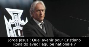 Jorge Jesus : Quel avenir pour Cristiano Ronaldo avec l’équipe nationale ?