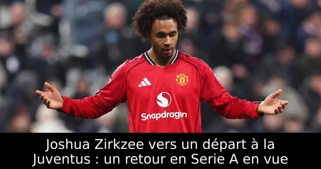 Joshua Zirkzee vers un départ à la Juventus : un retour en Serie A en vue