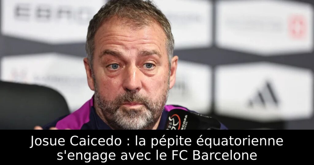 Josue Caicedo : la pépite équatorienne s&rsquo;engage avec le FC Barcelone
